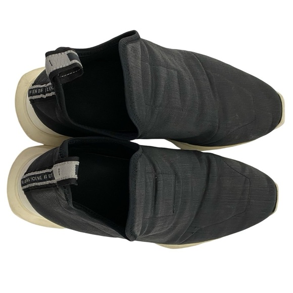 Rick Owens DRKSHDW Slip On Sneakers Shoes Mens Size 6.5 Black Hexagram Runners - Picture 7 of 12